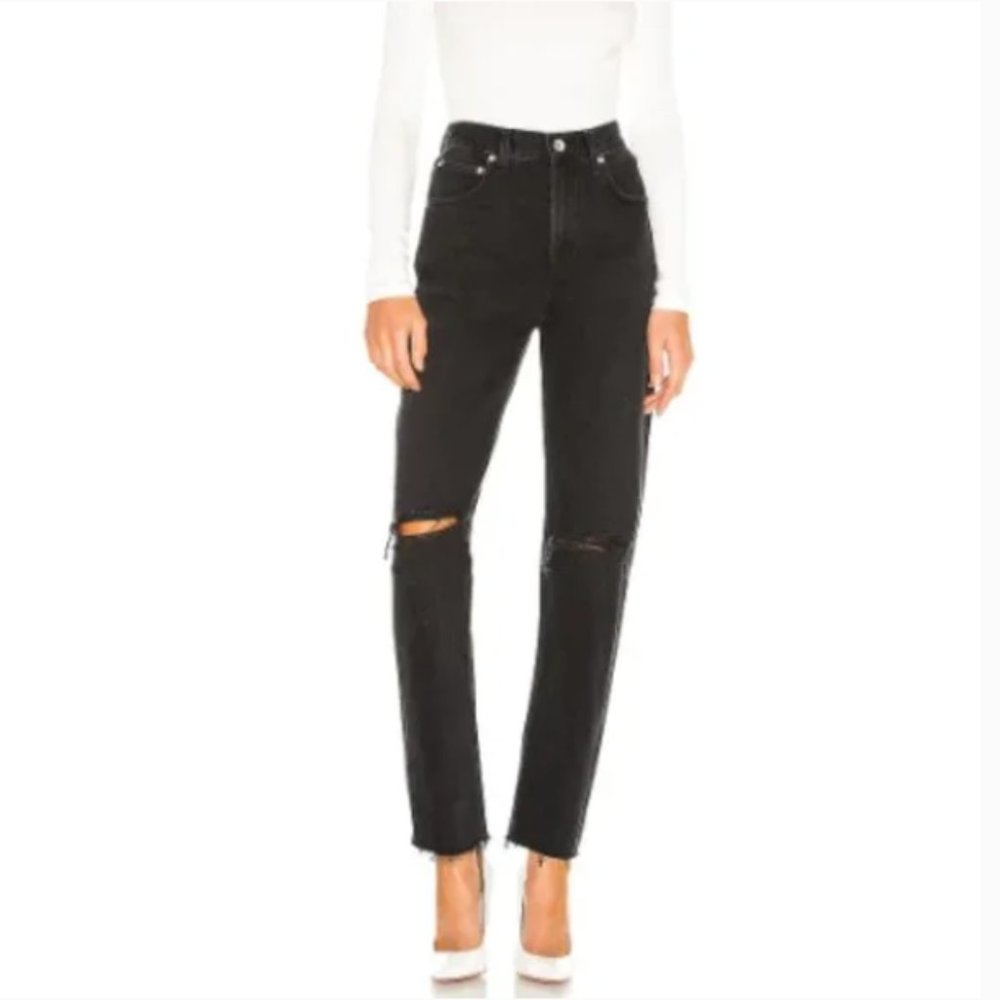 Agolde Cherie High Rise Straight Jeans